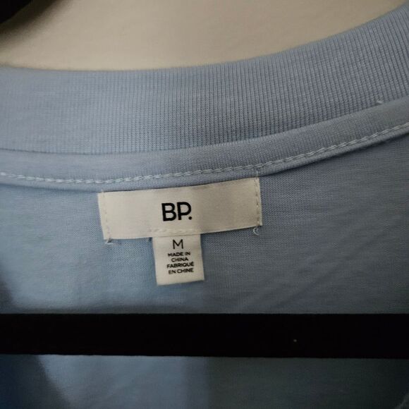 BP Tee Shirt Light Blue Graphic Make A Stand Pink Oversized Casual Crewneck - Picture 5 of 8